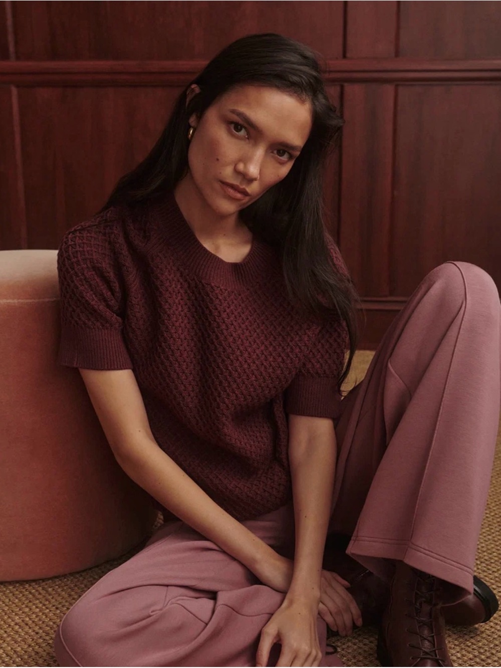 Varley Lucy Knit top